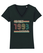 1993 ST The finest classic brand Tricou mânecă scurtă guler V Damă Evoker