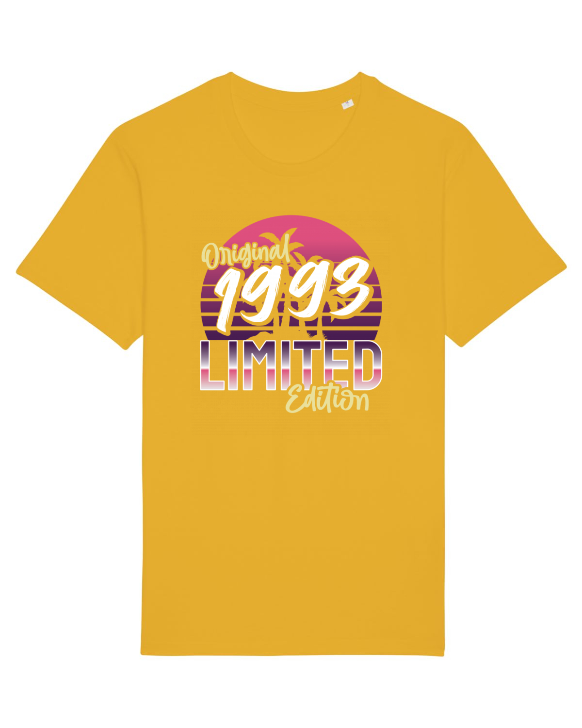 Tricou mânecă scurtă Unisex Rocker Spectra Yellow