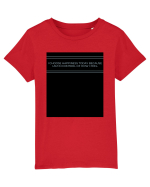 i choose happiness today because i am in control of how  i feel Tricou mânecă scurtă  Copii Mini Creator