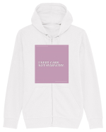 i need cash not symphaty2 Hanorac cu fermoar Unisex Connector