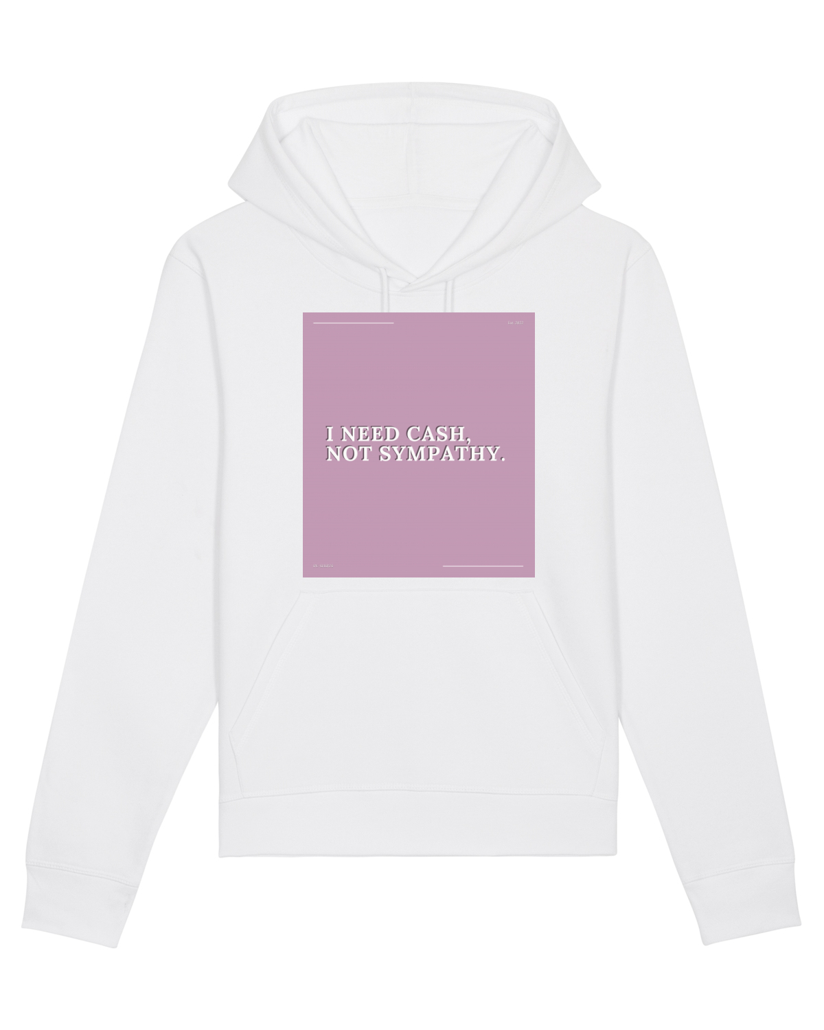 Hanorac Unisex Drummer White
