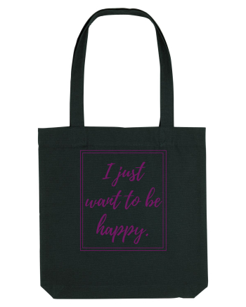 i just want to be happy6 Black