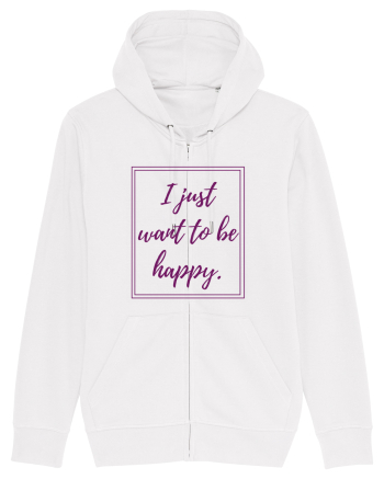i just want to be happy6 White