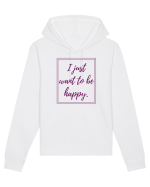 i just want to be happy6 Hanorac Unisex Drummer