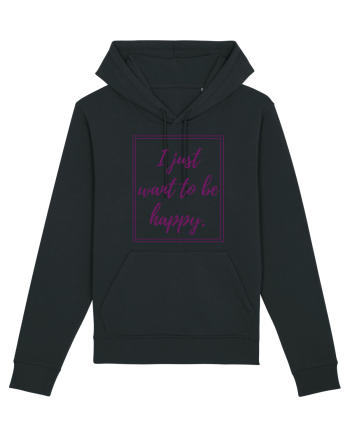 i just want to be happy6 Black