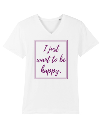 i just want to be happy6 White