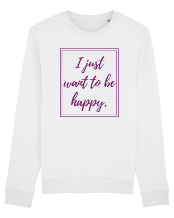i just want to be happy6 White