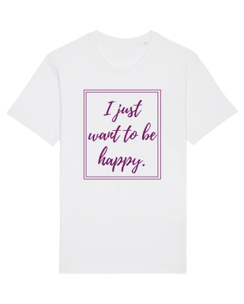 i just want to be happy6 White