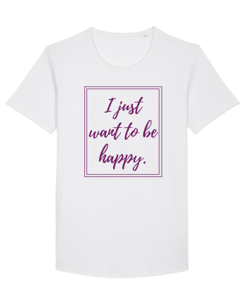 i just want to be happy6 White