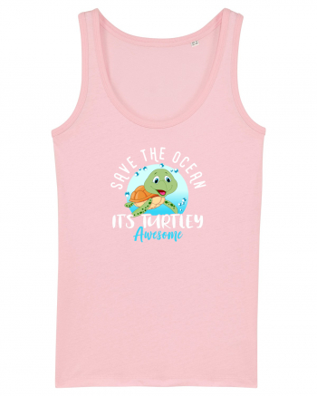 Save the ocean Cotton Pink