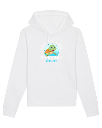 Save the ocean White