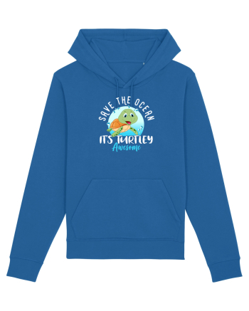 Save the ocean Royal Blue