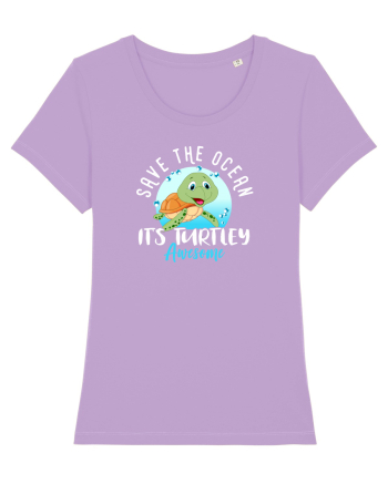 Save the ocean Lavender Dawn