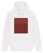 love comes to me in buckets Hanorac cu fermoar Unisex Connector