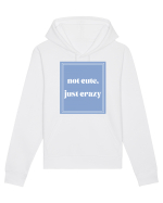 not cute just crazy Hanorac Unisex Drummer
