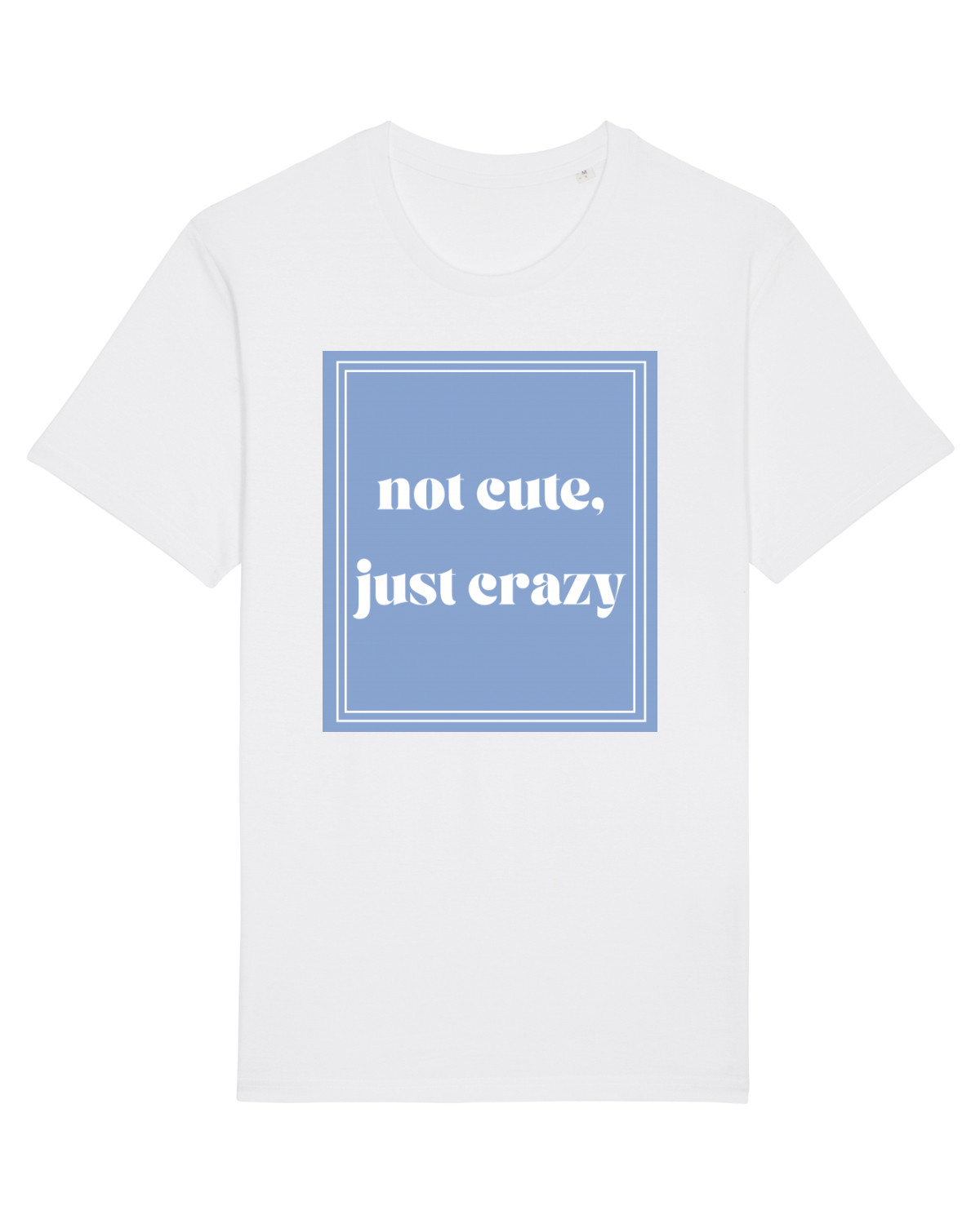 Tricou mânecă scurtă Unisex Rocker White