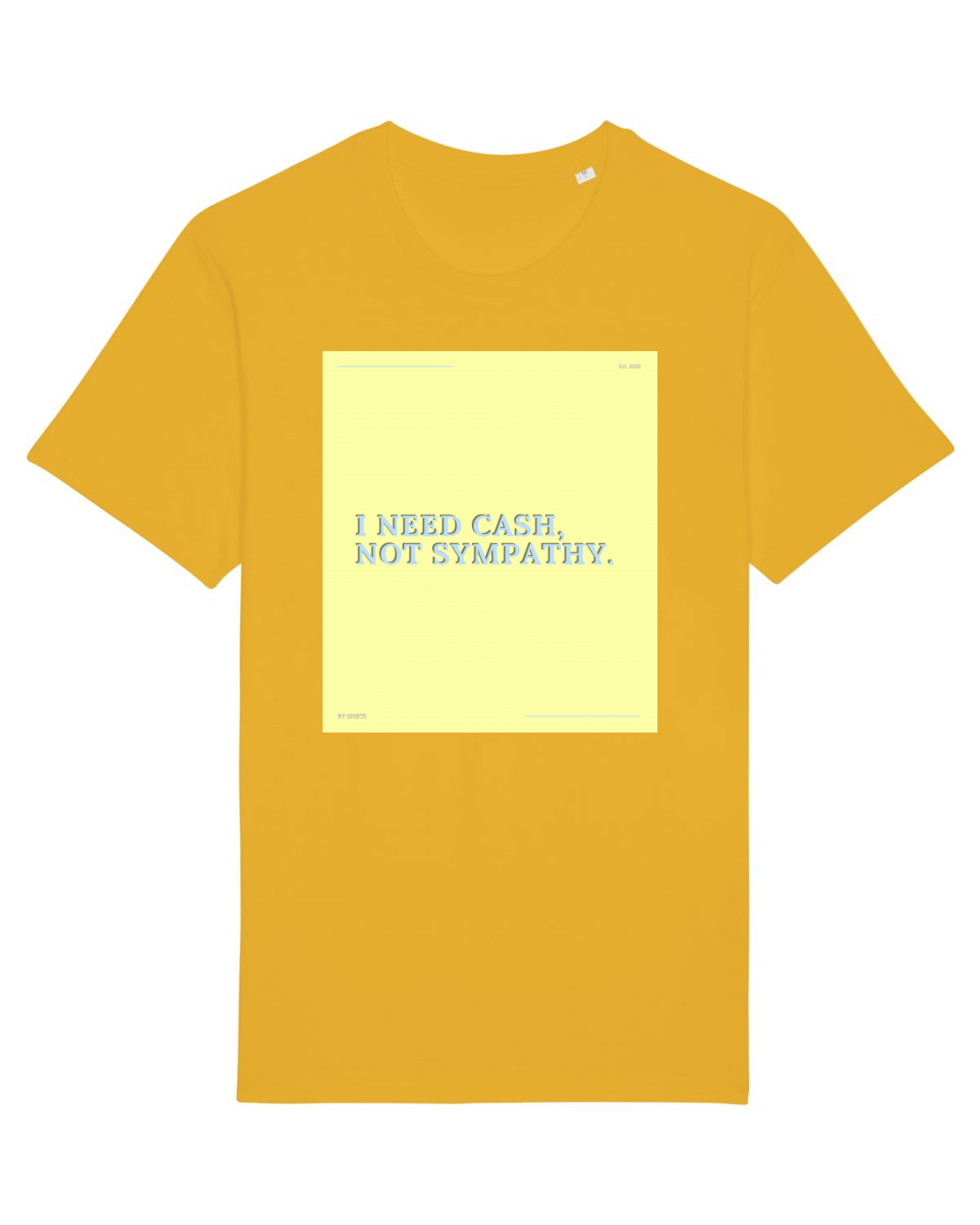 Tricou mânecă scurtă Unisex Rocker Spectra Yellow