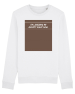 i m lowering my anxiety right now2 Bluză mânecă lungă Unisex Rise