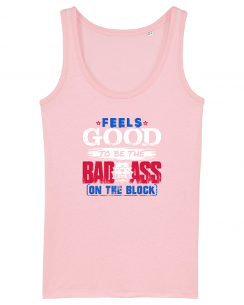 Bad ass on the block Cotton Pink