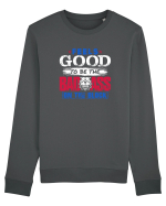 Bad ass on the block Bluză mânecă lungă Unisex Rise