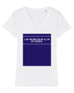 i am the creator of all my success Tricou mânecă scurtă guler V Damă Evoker