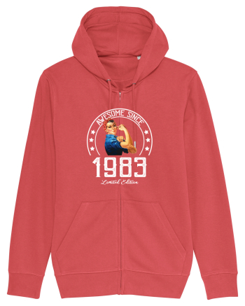Awesome woman since 1983 Carmine Red