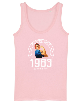 Awesome woman since 1983 Cotton Pink