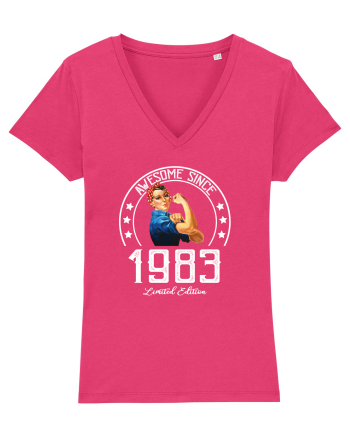 Awesome woman since 1983 Raspberry