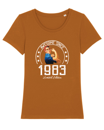 Awesome woman since 1983 Roasted Orange