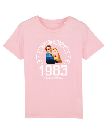 Awesome woman since 1983 Cotton Pink