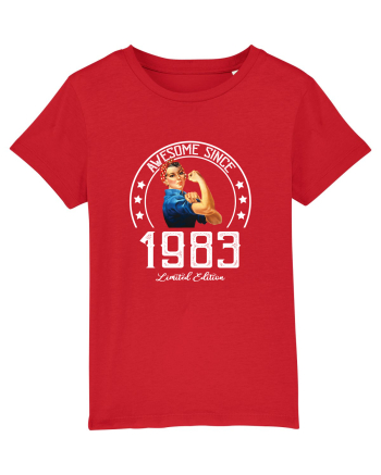 Awesome woman since 1983 Red