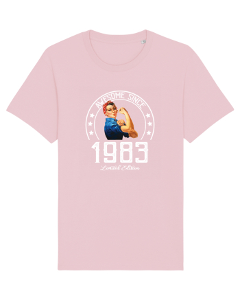Awesome woman since 1983 Cotton Pink