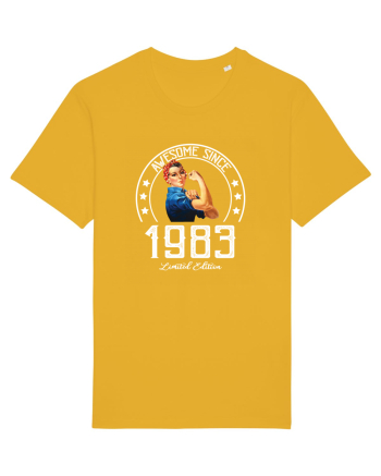 Awesome woman since 1983 Spectra Yellow