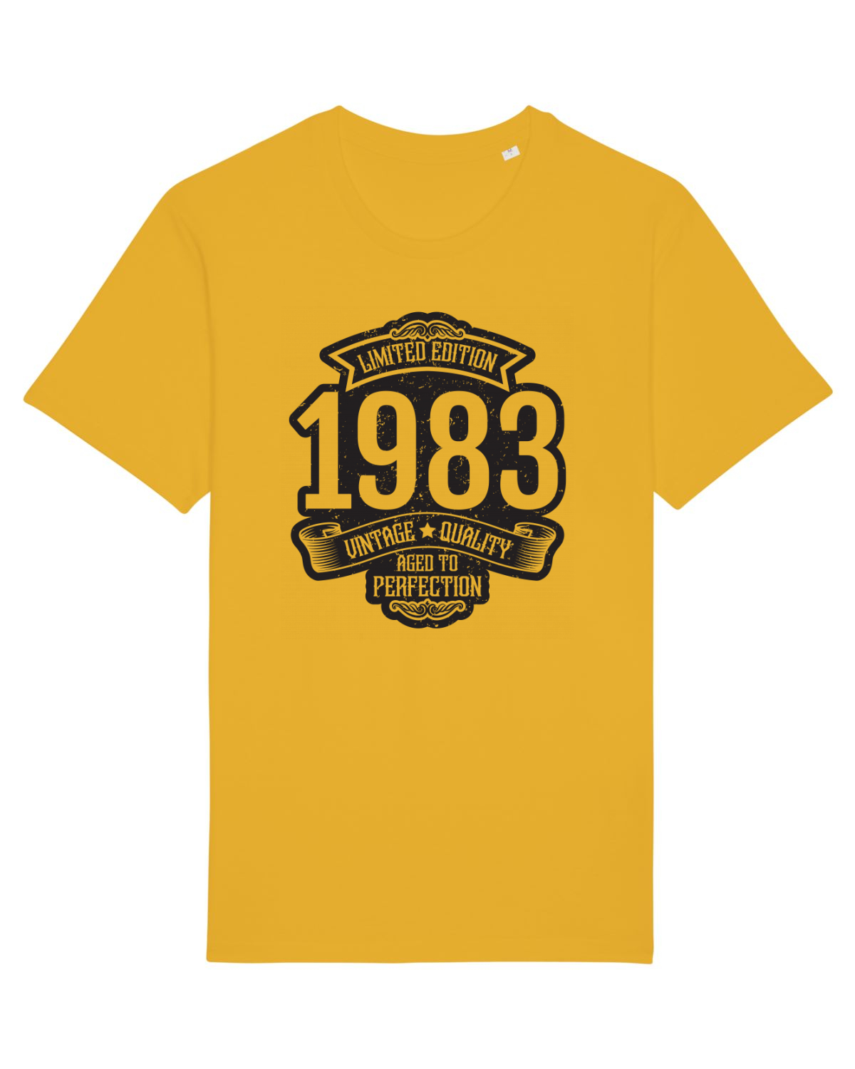 Tricou mânecă scurtă Unisex Rocker Spectra Yellow