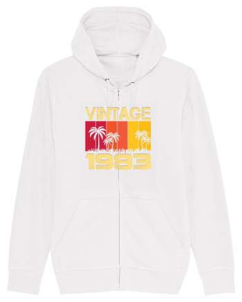 Vintage 1983 - sunny palm trees White