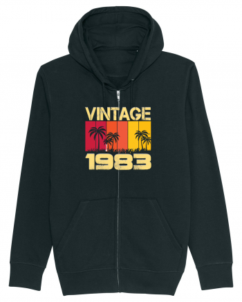 Vintage 1983 - sunny palm trees Black