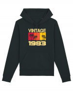 Vintage 1983 - sunny palm trees Hanorac Unisex Drummer