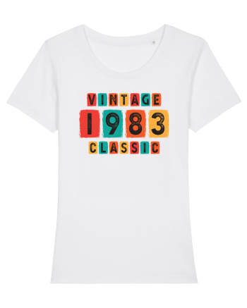 Vintage 1983 classic White