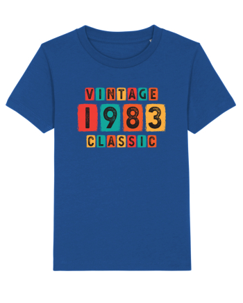 Vintage 1983 classic Majorelle Blue