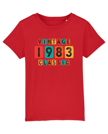 Vintage 1983 classic Red