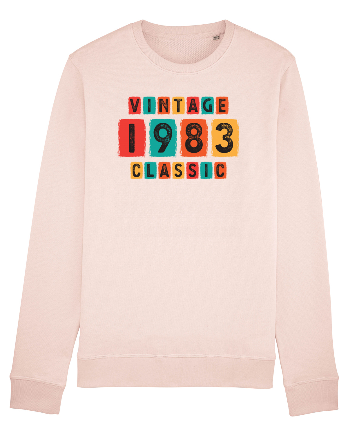 Bluză mânecă lungă Unisex Rise Candy Pink