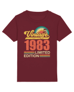Vintage 1983 limited edition Tricou mânecă scurtă  Copii Mini Creator
