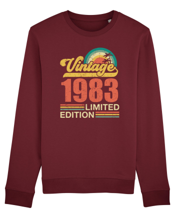 Vintage 1983 limited edition Burgundy