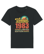 Vintage 1983 limited edition Tricou mânecă scurtă Unisex Rocker