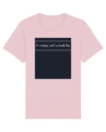 i m a badass ana i can handle this3 Cotton Pink
