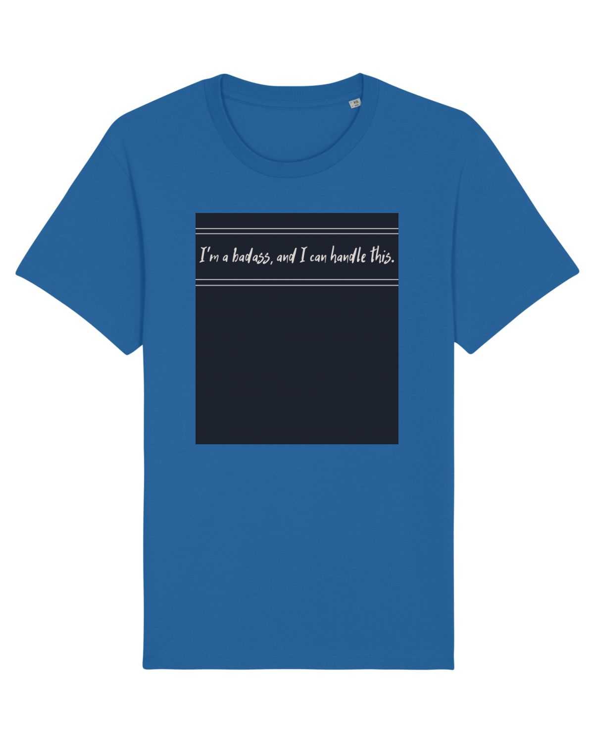 Tricou mânecă scurtă Unisex Rocker Royal Blue