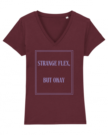 strange flex but okay6 Burgundy