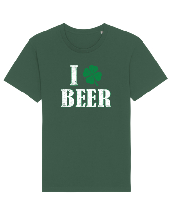 I love beer Bottle Green