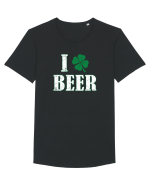 I love beer Tricou mânecă scurtă guler larg Bărbat Skater
