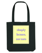 simply insane not cute2 Sacoșă textilă